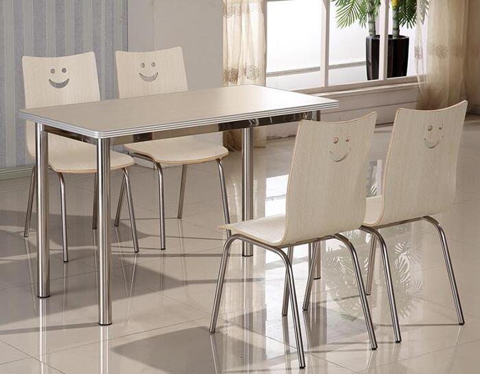 不锈钢食堂餐桌椅02