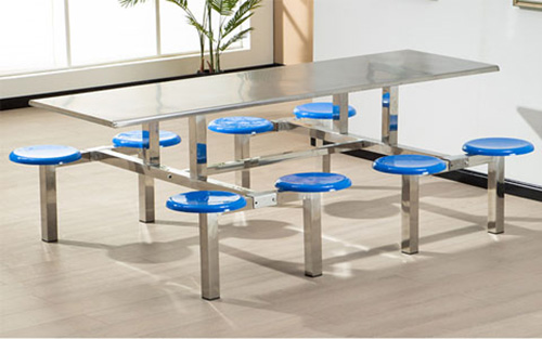 不锈钢餐桌椅05
