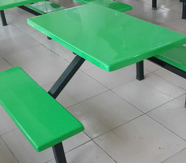 玻璃钢餐桌椅05